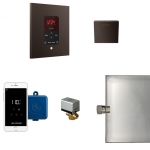 Mr. Steam Msbutler1Sq-Orb Butler Steam Generator Control Kit / Package In Square Oil Rubbed Bronze