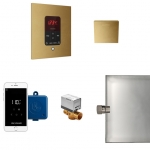 Mr. Steam Msbutler1Sq-Raw Butler Steam Generator Control Kit / Package In Square Custom Plating