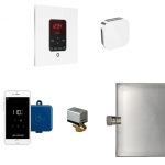 Mr. Steam Msbutler1Sq-Wh Butler Steam Generator Control Kit / Package In Square White