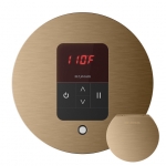 Mr. Steam Msitempord-Bb Itempo Round Steam Shower Control In Brushed Bronze