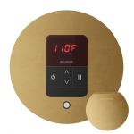 Mr. Steam Msitempord-Raw Itempo Round Steam Shower Control In Round Custom Plating