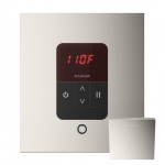 Mr. Steam Msitemposq-Pn Itempo Square Steam Shower Control In Polished Nickel