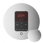 Mr. Steam Msitplusrd-Pc Itempoplus Round Steam Shower Control In Polished Chrome