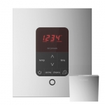Mr. Steam Msitplussq-Pc Itempoplus Square Steam Shower Control In Polished Chrome