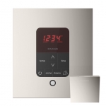 Mr. Steam Msitplussq-Pn Itempoplus Square Steam Shower Control In Polished Nickel