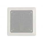 Mr. Steam Msspeakerssq-Wh Musictherapy Square Audio Speakers With Powerful Bass In White